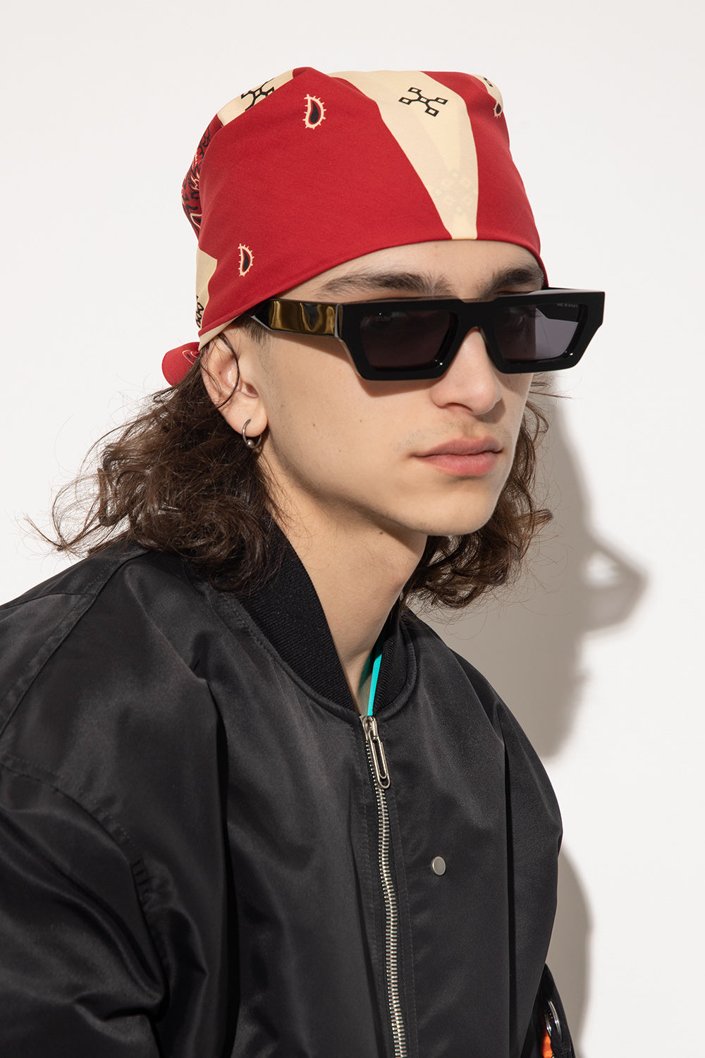 Off White Manchester Sunglasses in Havana Brown – Designer