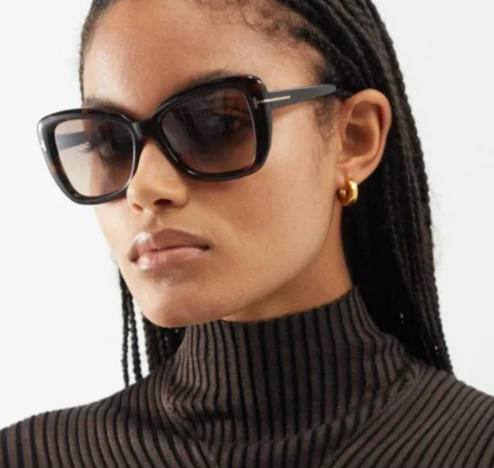 Tom Ford Maeve FT1008 Sunglasses in Havana Brown