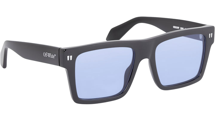 Off White Lawton Sunglasses in Black Blue Tint