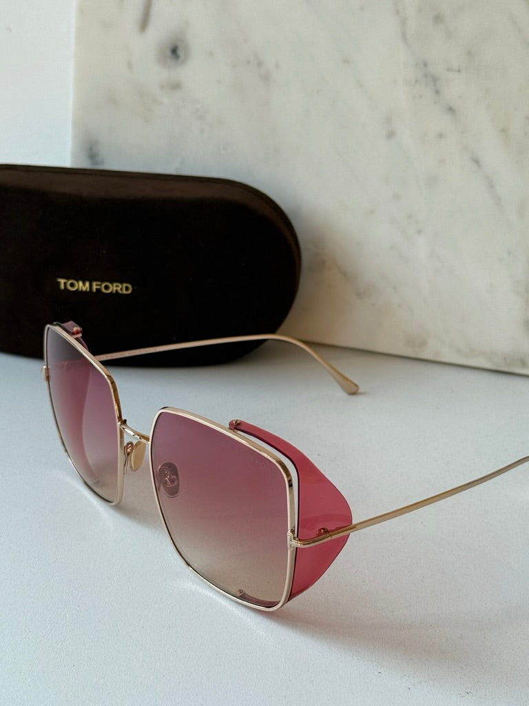 Tom Ford Toby FT0901 Shielded Sunglasses in Pink