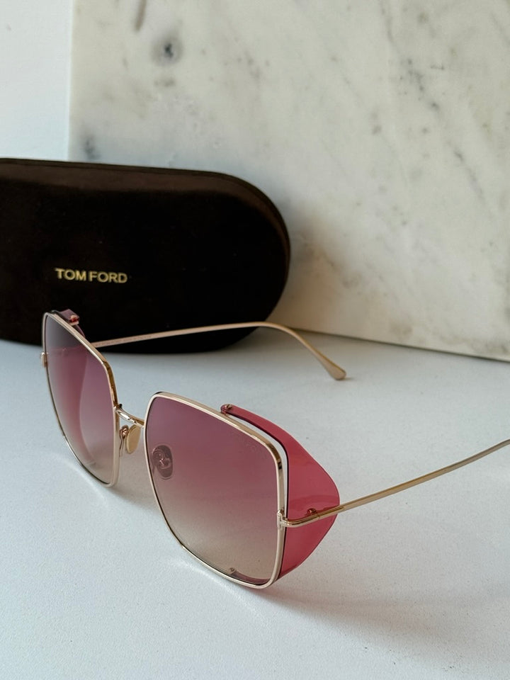 Tom Ford Toby FT0901 Shielded Sunglasses in Pink