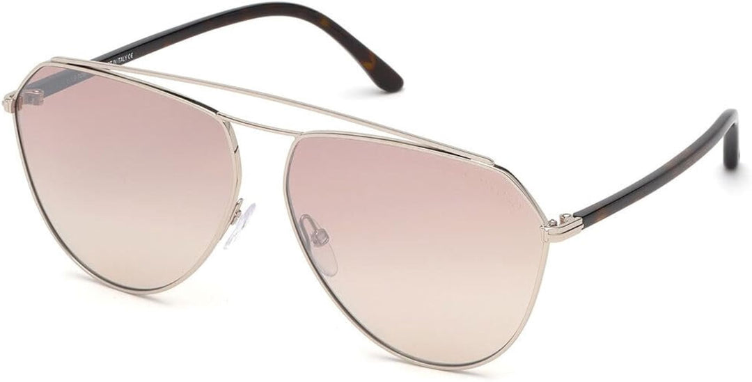 FT0681 Binx Aviator Sunglasses in Silver