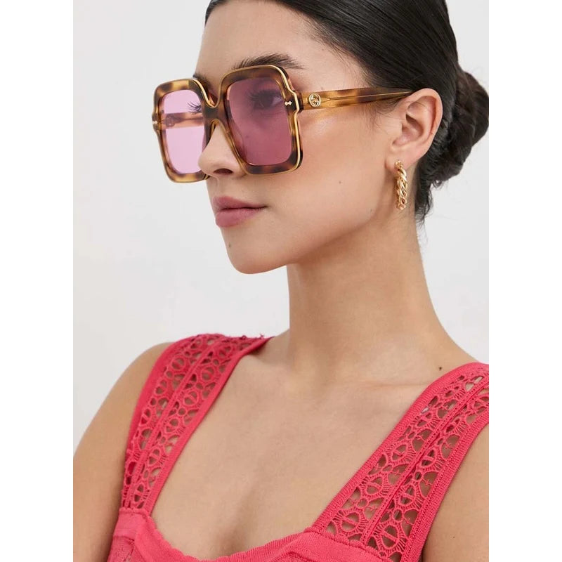 Gucci GG1241S Tortoise Pink Sunglasses