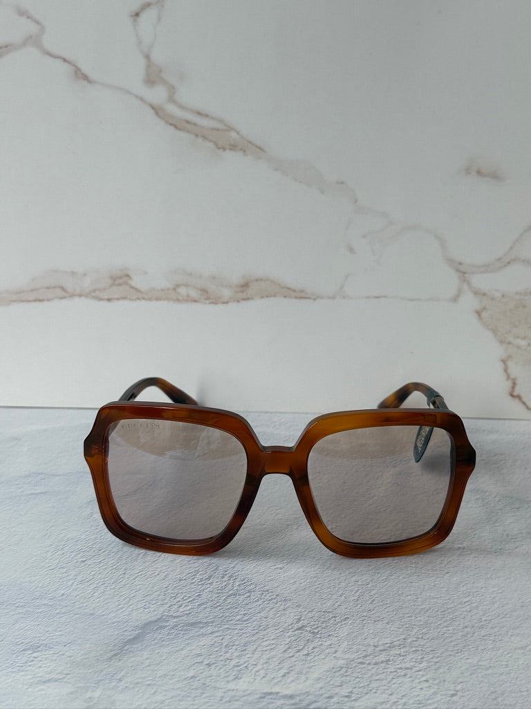 Gucci GG1318S Photochromic Square Sunglasses in Brown