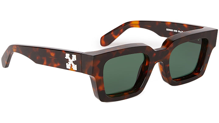 Off White Virgil Sunglasses in Havana Brown