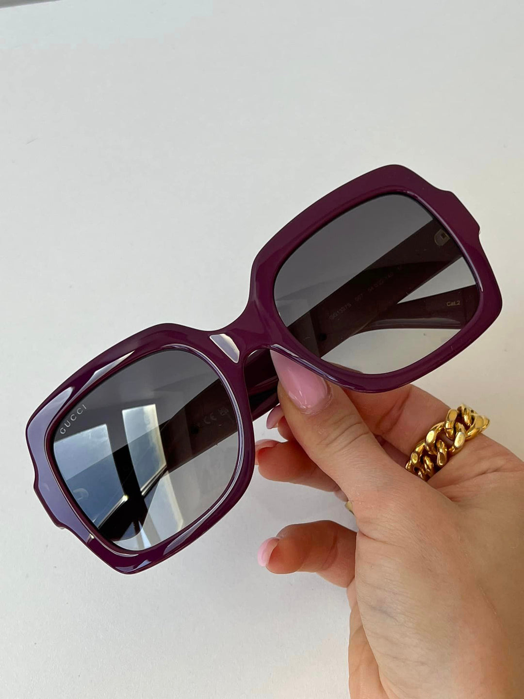 Gucci GG1337S Pink Square Sunglasses