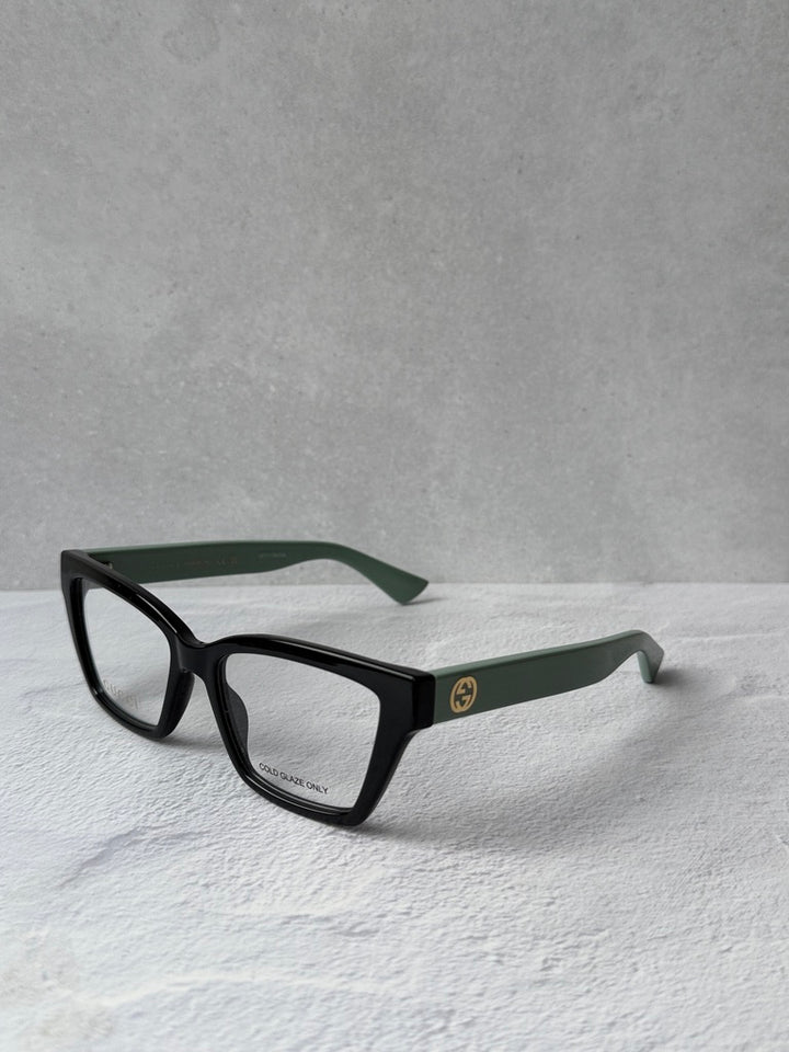 Monturas de ojos de gato Gucci GG0634O en marrón