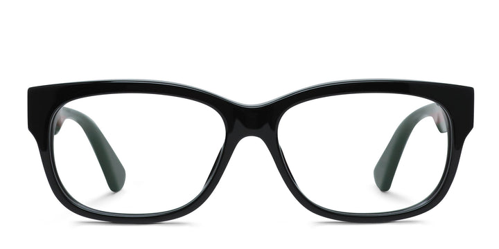 Gucci GG0278O Marcos De Piernas A Rayas Negras 