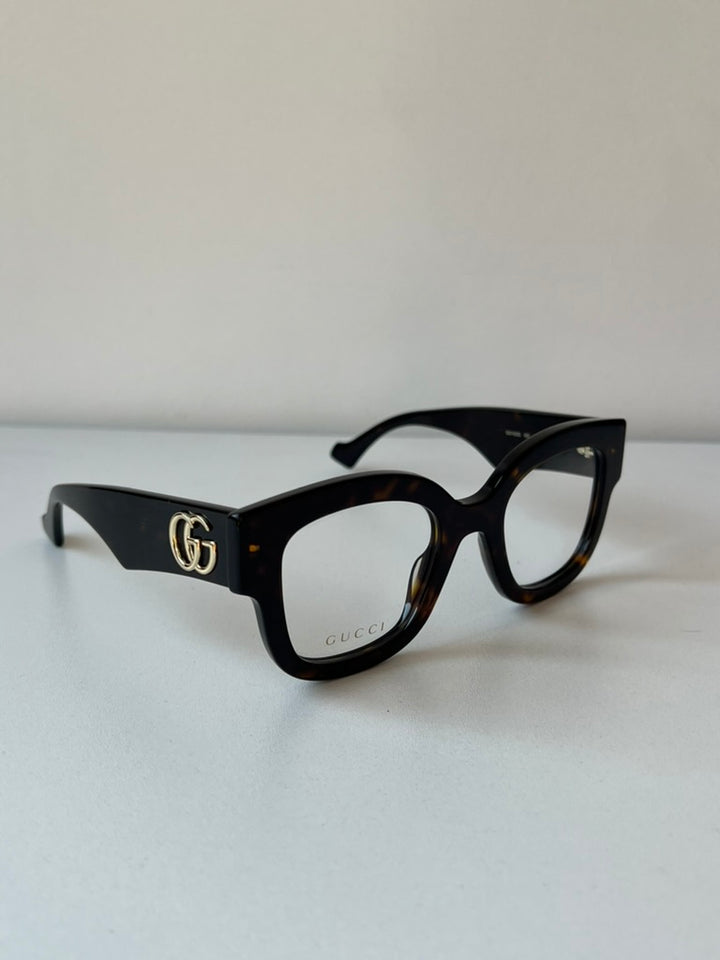 Gucci GG1423O Thick Rim Frames in Brown