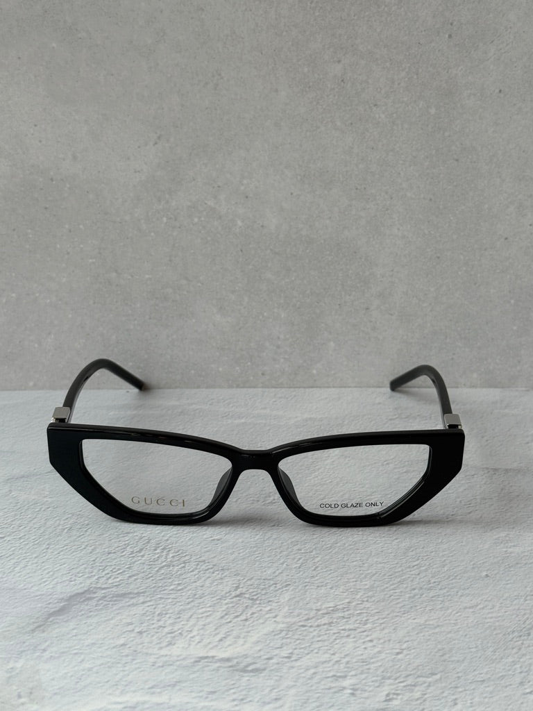 Gafas de sol negras con mariposa y logo Marmont de Gucci GG0765SA