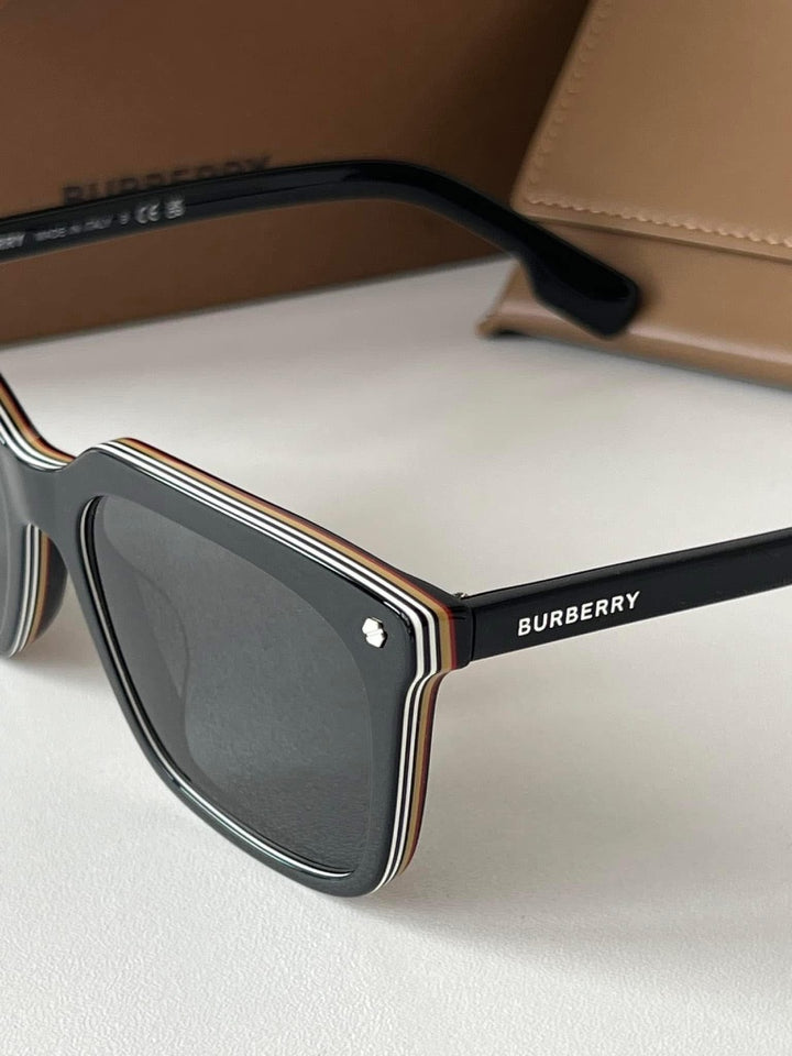 Burberry BE4337F Carnaby Black Sunglasses