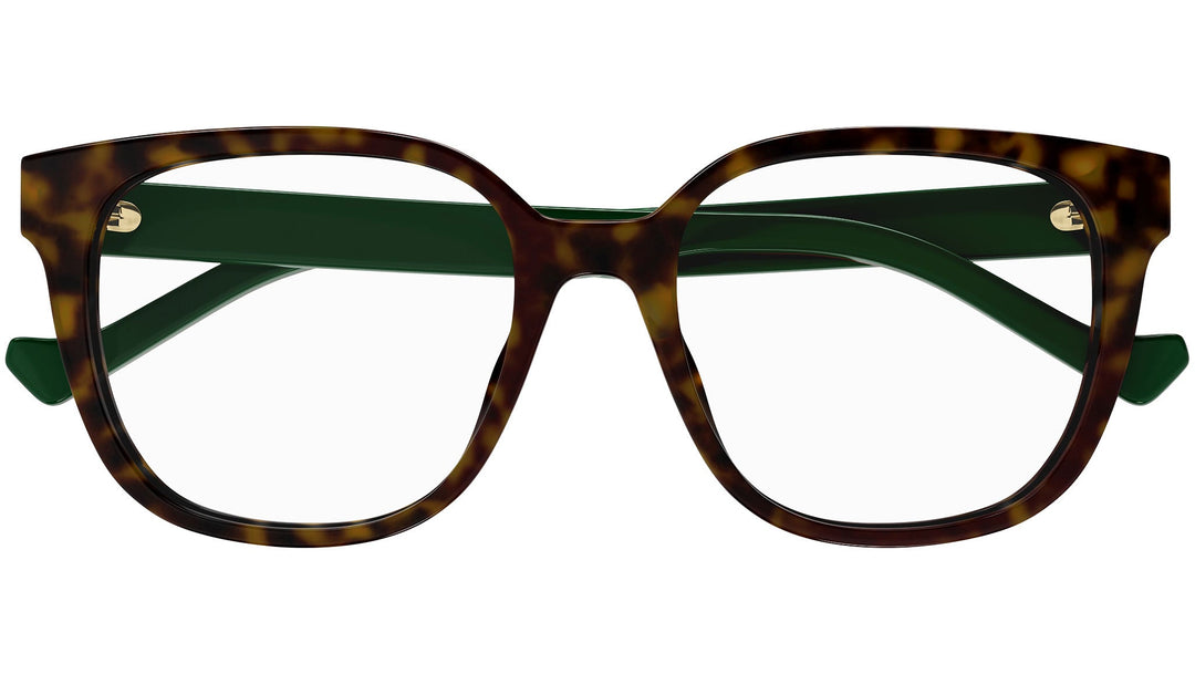 Monturas cuadradas Gucci GG1192O en negro 