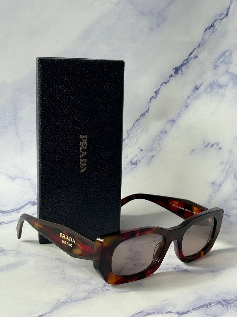 Prada PR B05S Sunglasses in Poppy Tortoise