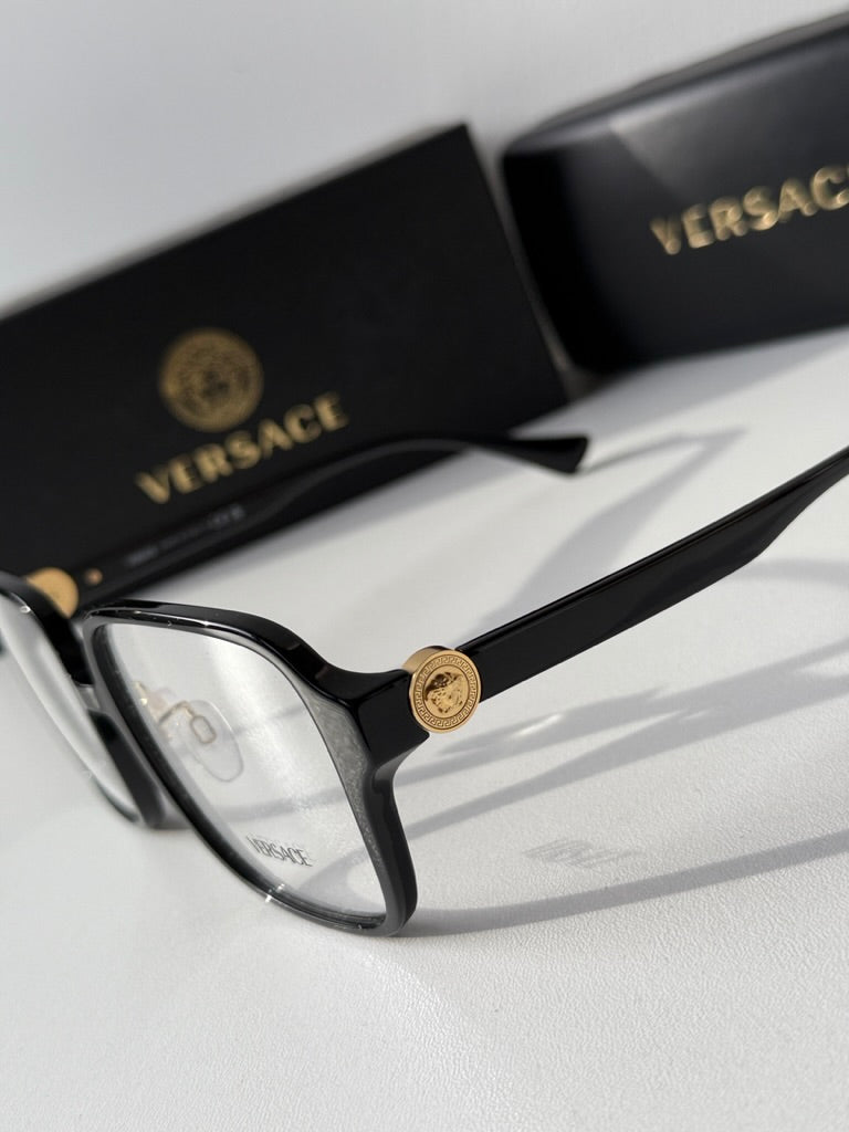 Versace VE3334 Monturas de ojos de gato rosa