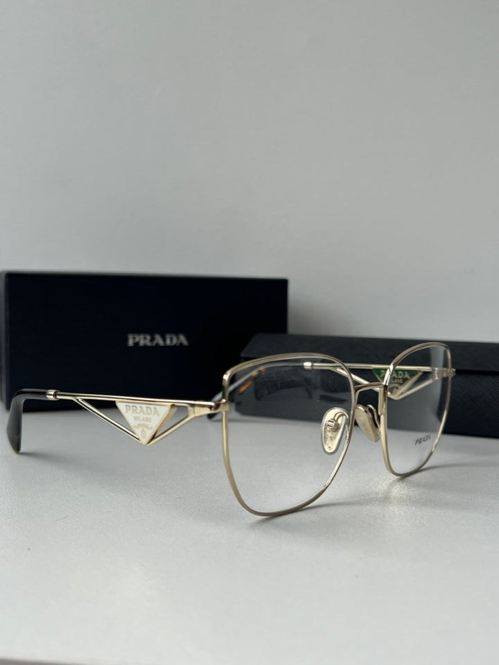 Prada PRA54VD Eyeglasses Frames in Gold