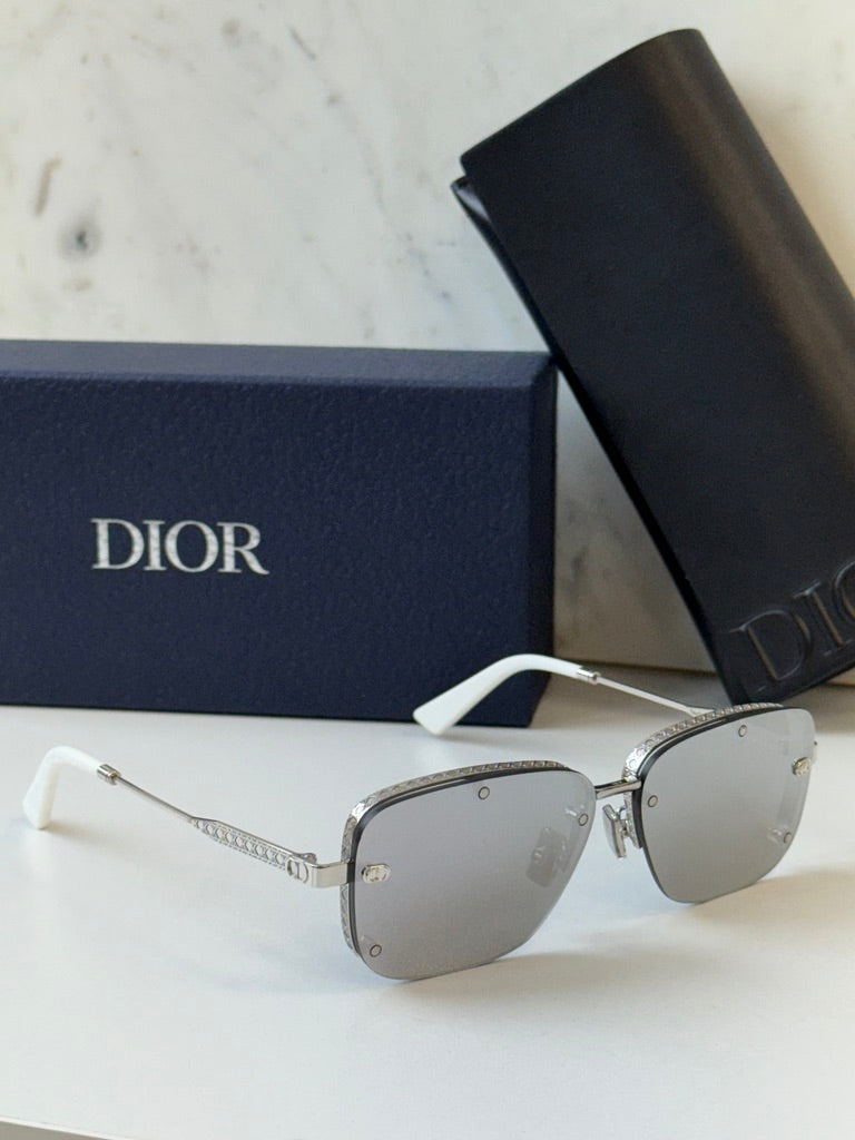 Dior NeoDior S4U Sunglasses in Palladium Silver Mirror