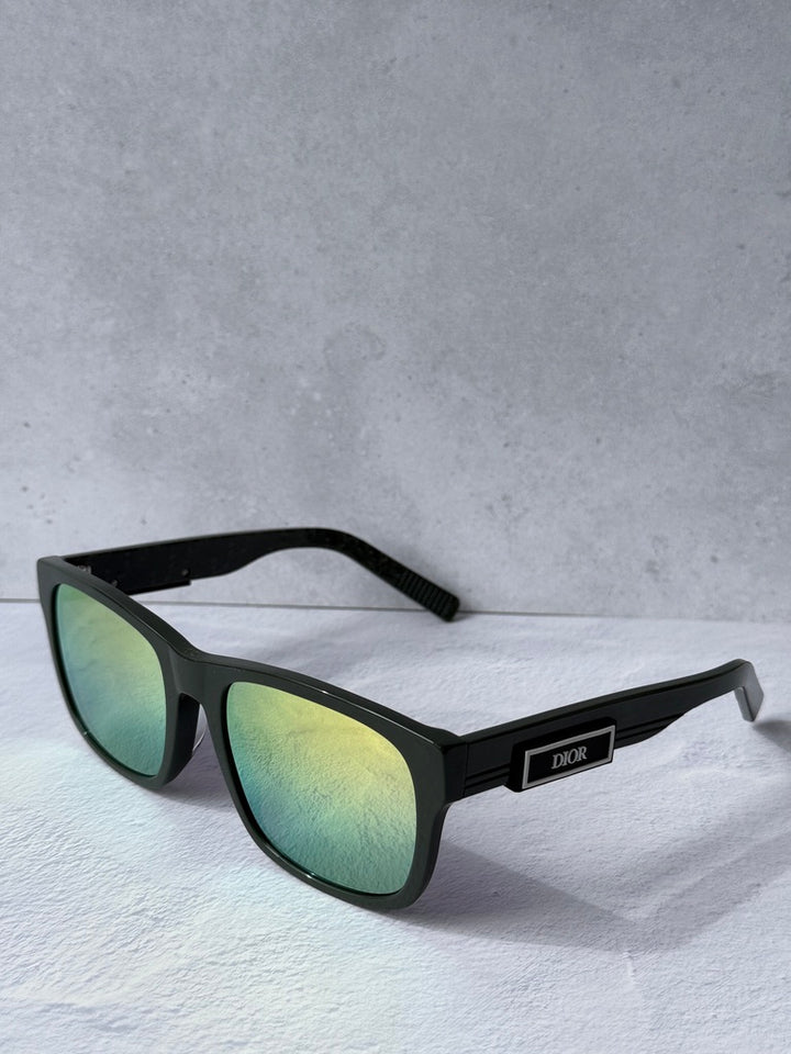 Dior B23 S2F Sunglasses in Dark Green - Product Image 2 - Designer Daydream