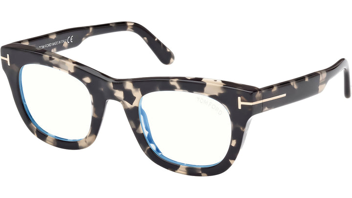 Tom Ford FT5872-B Black Havana Bluelight Frames