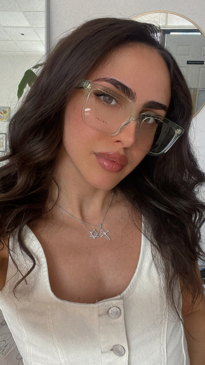 Prada PR A19V Frames in Transparent Mint