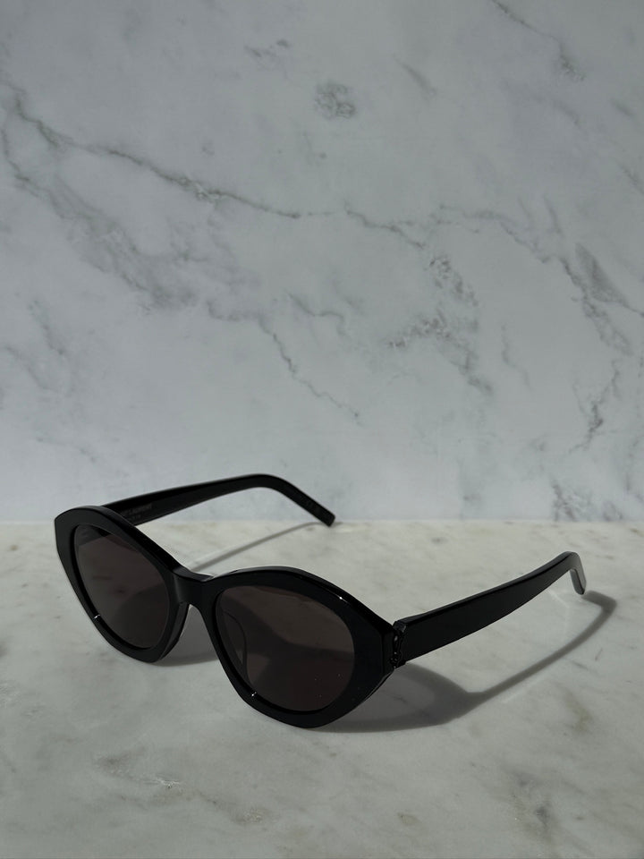 Saint Laurent SLM60 Sunglasses in Black