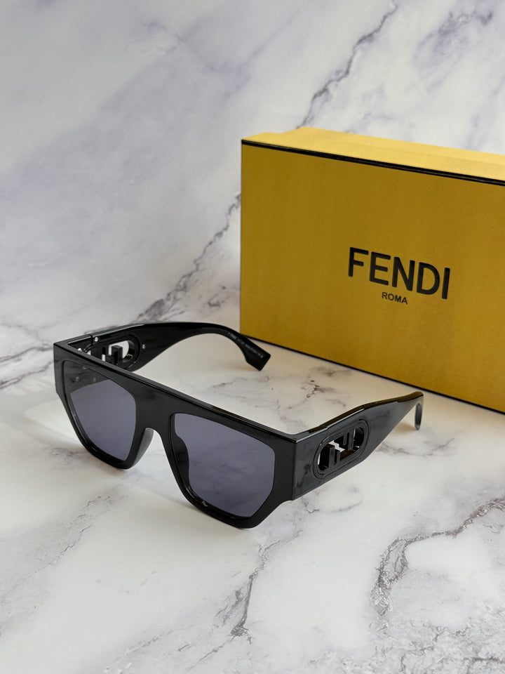 Fendi FE40108U O'Lock Black Sunglasses
