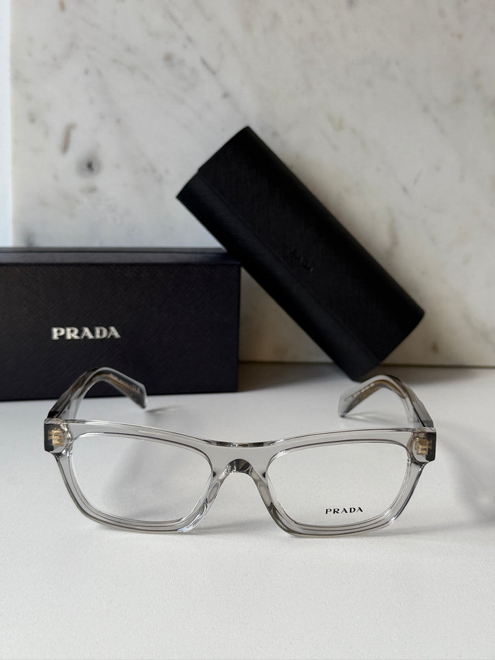 Prada PR B01V Eyeglasses Frames in Clear