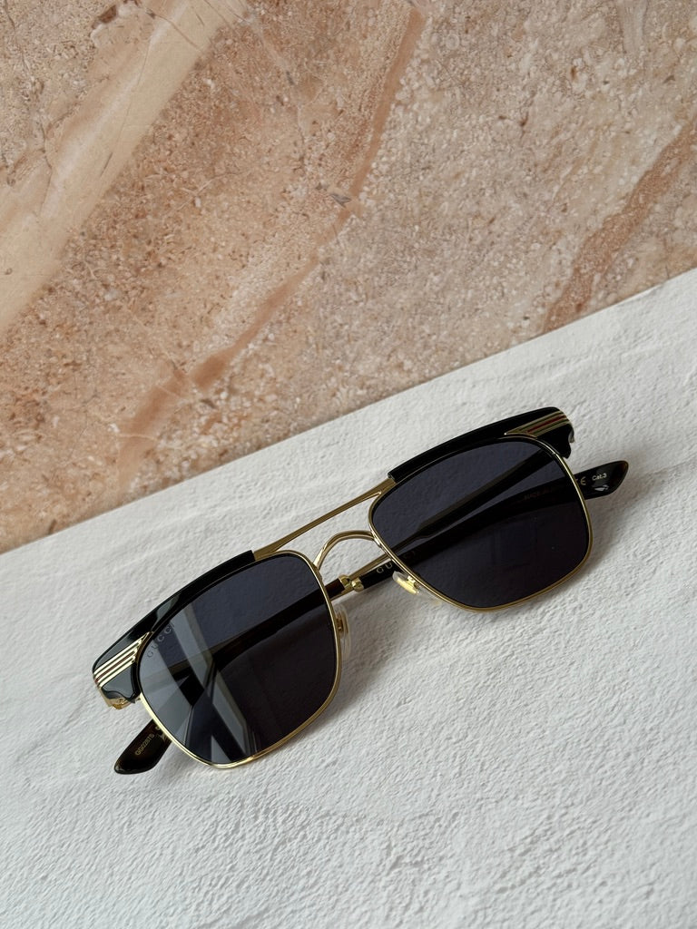 Gafas de sol de aviador doradas Gucci GG1288SA