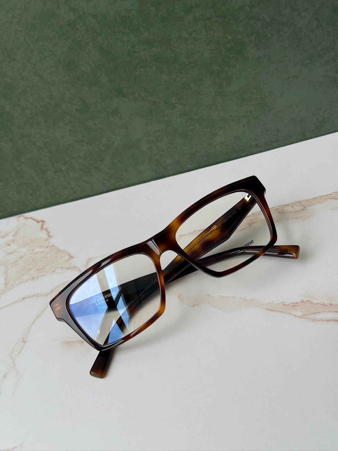 Monturas Saint Laurent SLM104 Opt en negro