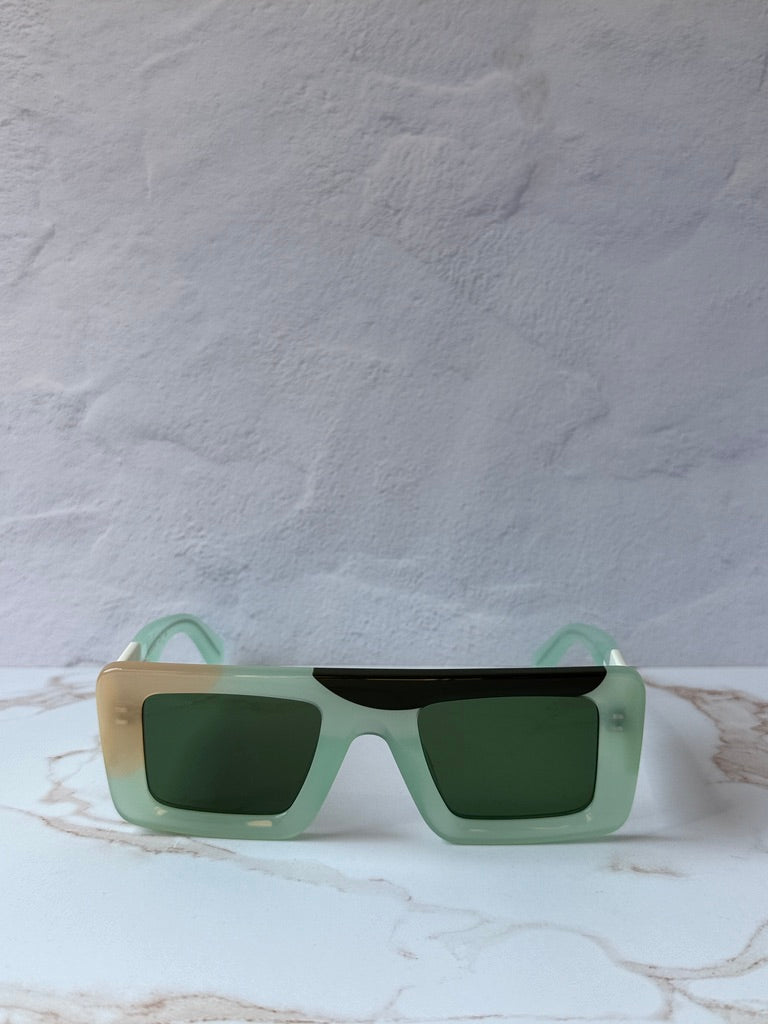 Off White Seattle Sunglasses in Sage Green