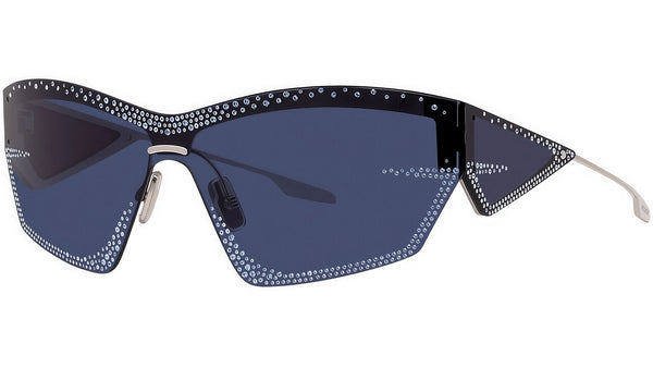 Givenchy GV4100US Cut Strass Silver Shield Sunglasses