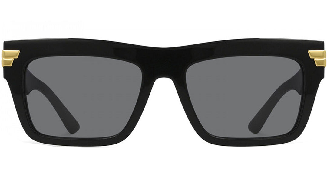 BV1058S Rectangular Sunglasses in Black