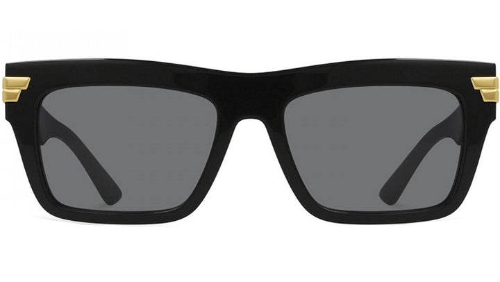 BV1058S Rectangular Sunglasses in Black