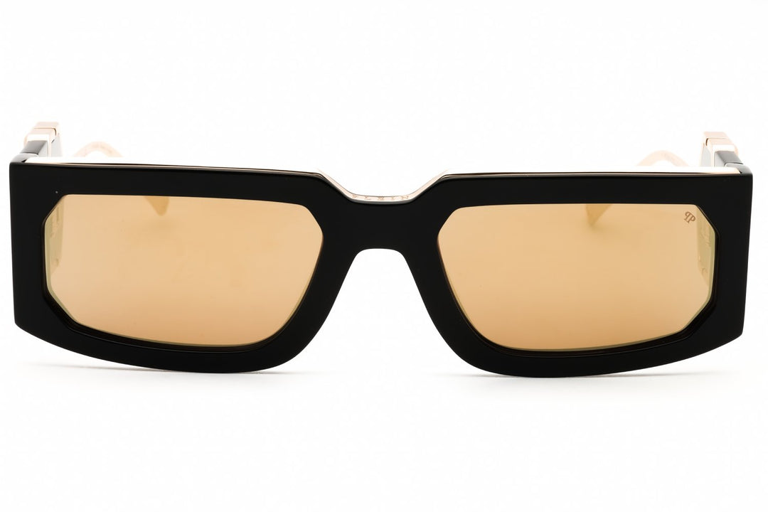 Philipp Plein SPP119M Black Gold Sunglasses