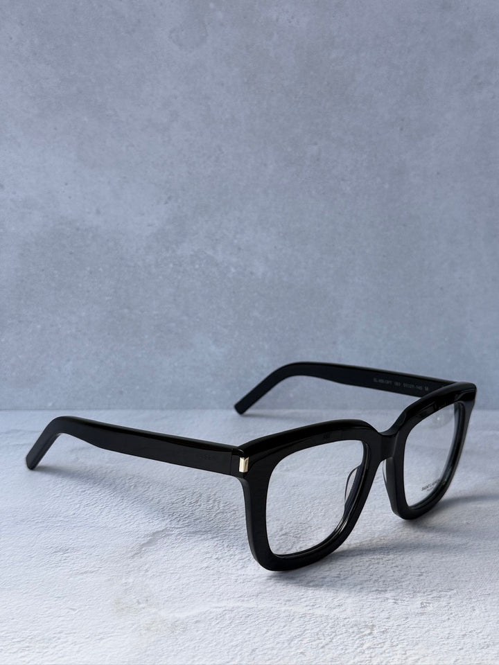 Monturas de anteojos Saint Laurent SL291 Mica Cat Eye en marrón