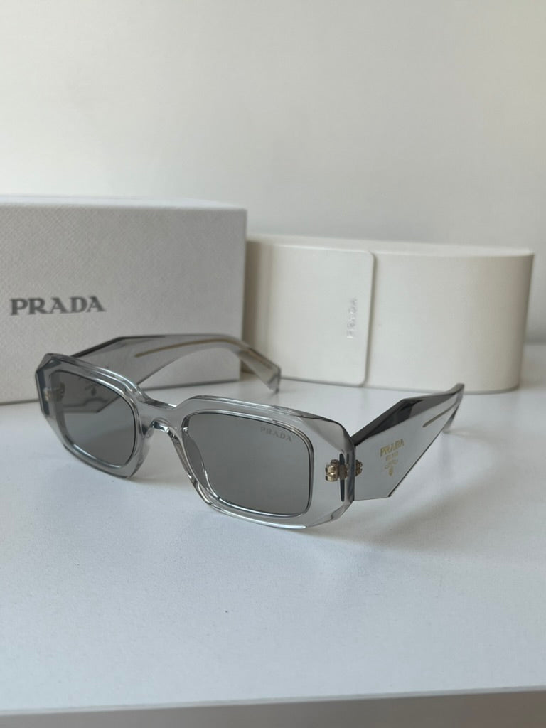 Prada PR17WS Sunglasses in Transparent Clear