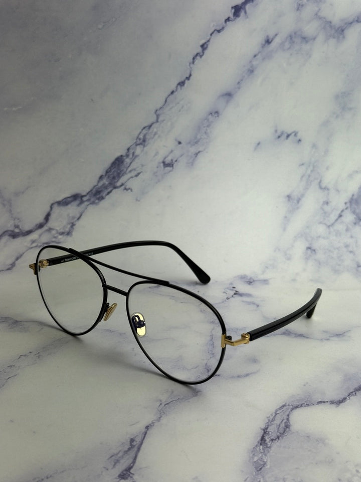 Tom Ford FT5768-B Marcos de luz azul marrón