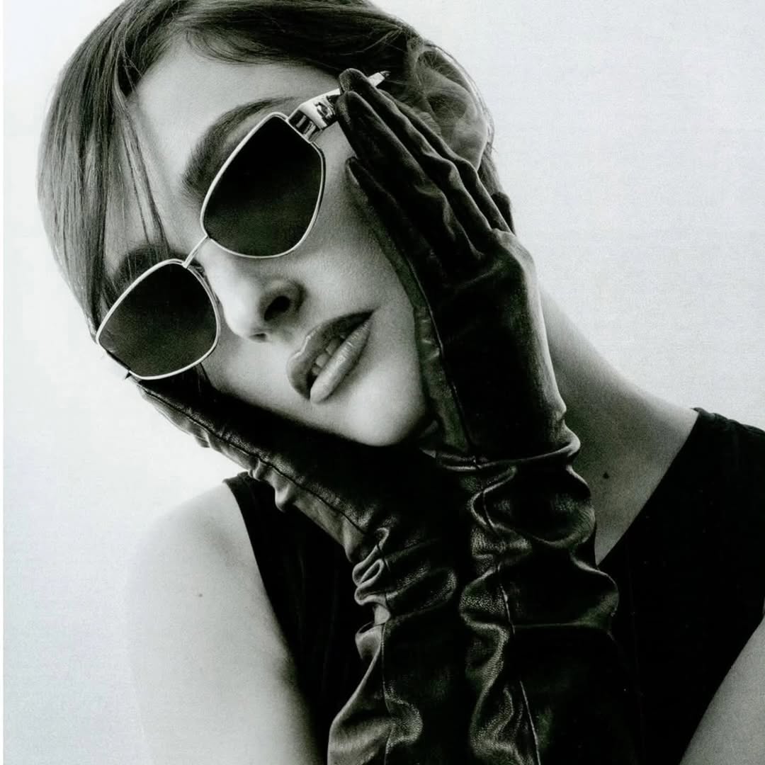 Celine CL40293U Triomphe Cat Eye Sunglasses in Silver