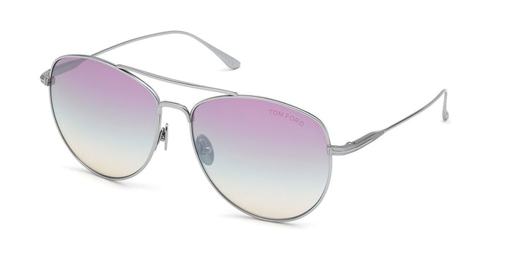 Tom Ford FT0784 Milla Sunglasses in Silver Mirror