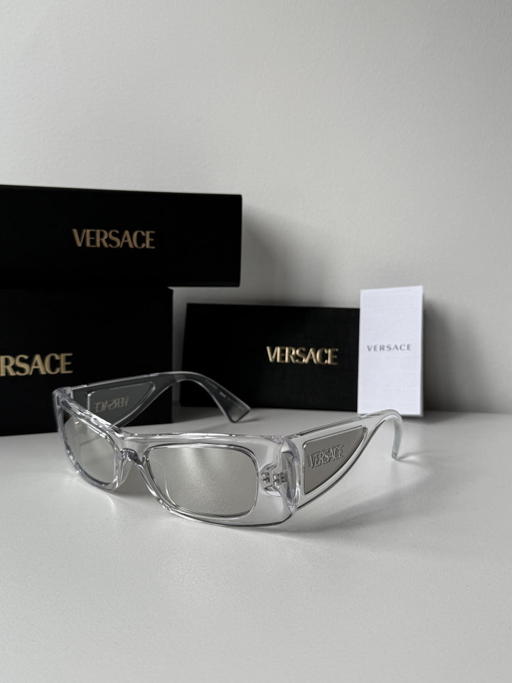 Versace VE4481 Cat Eye Sunglasses in Clear