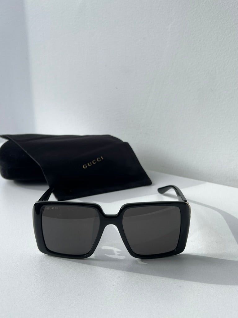 Gucci GG1692S Black Square Sunglasses