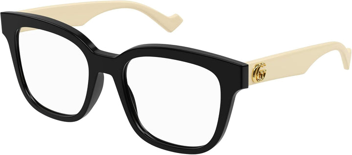 Marcos cuadrados Gucci GG0958O en negro marfil 