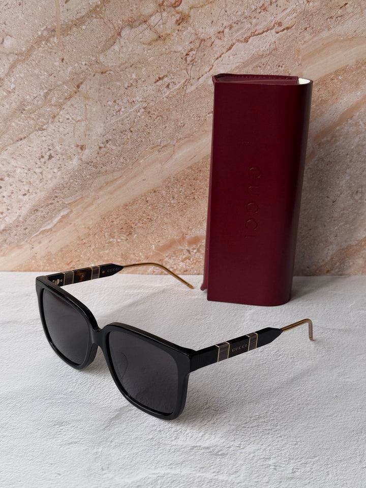 Gafas de sol de aviador doradas Gucci GG1288SA