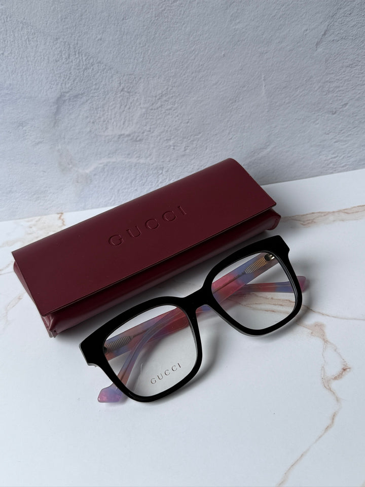 Marcos cuadrados Gucci GG0958O en marrón 