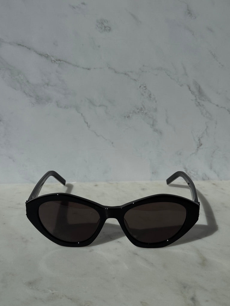 Saint Laurent SLM60 Sunglasses in Black