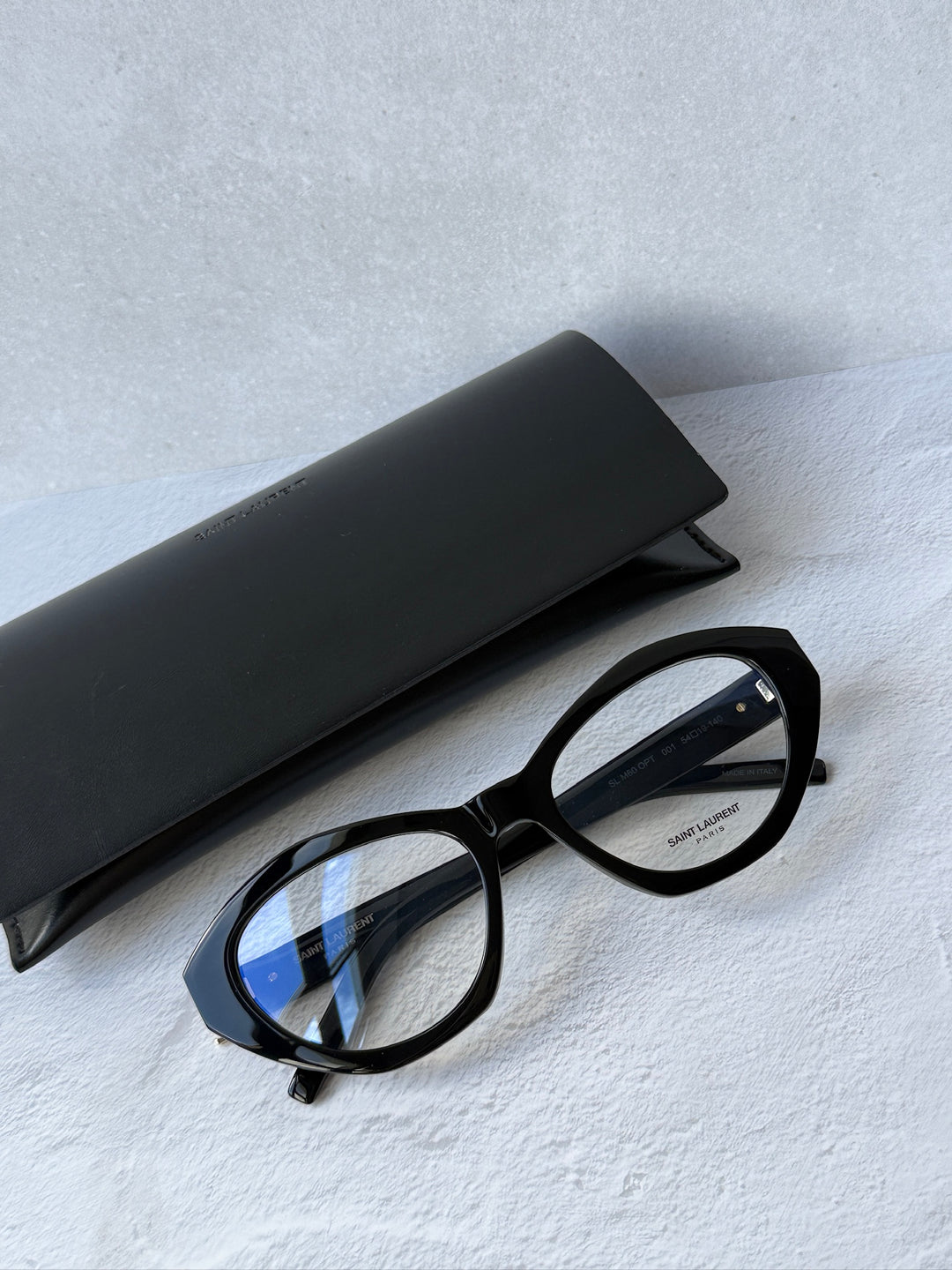 Saint Laurent SL M60 Eyeglasses Frames in Black