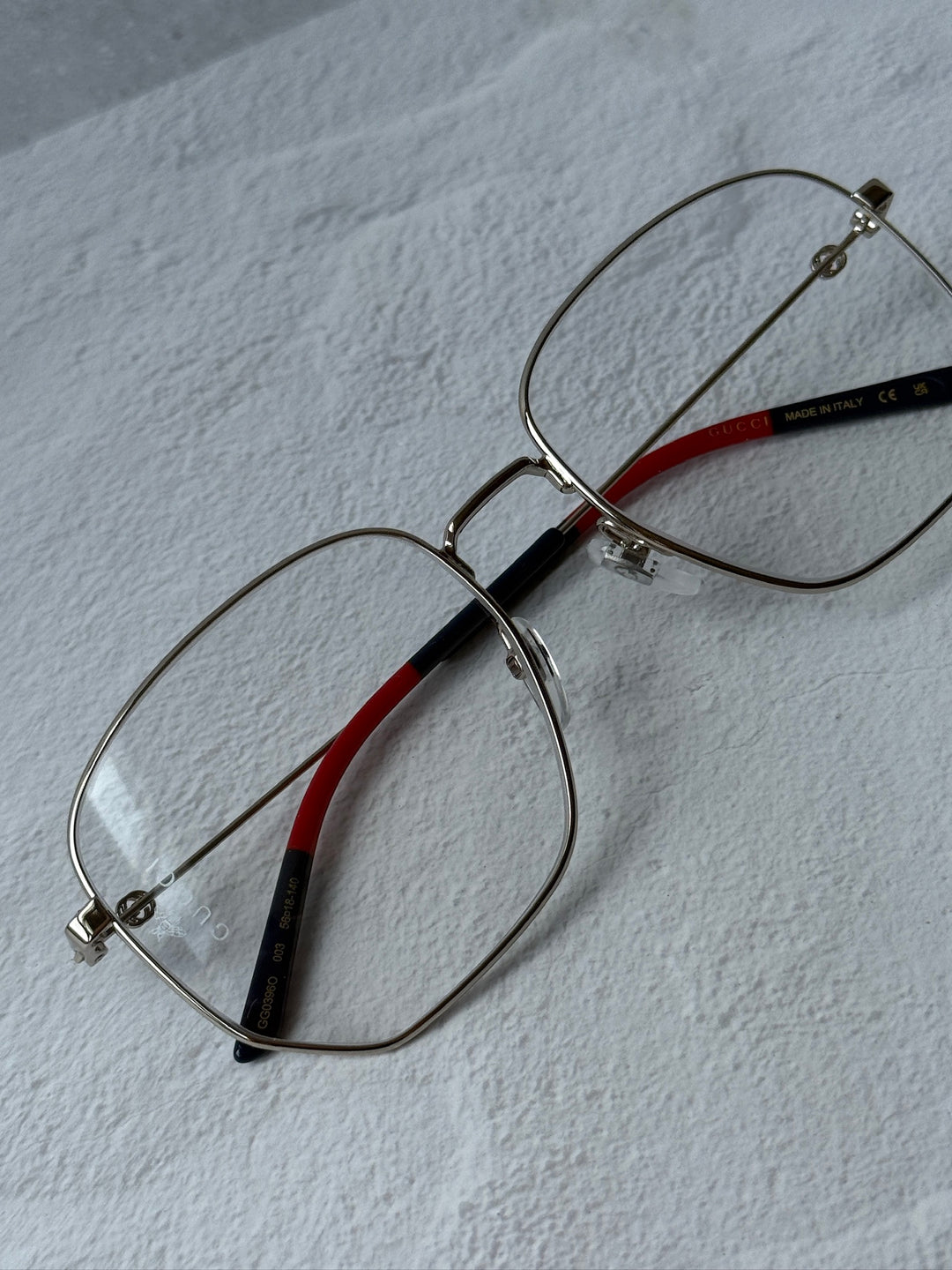 Gucci GG0396O Gold Metal Frames