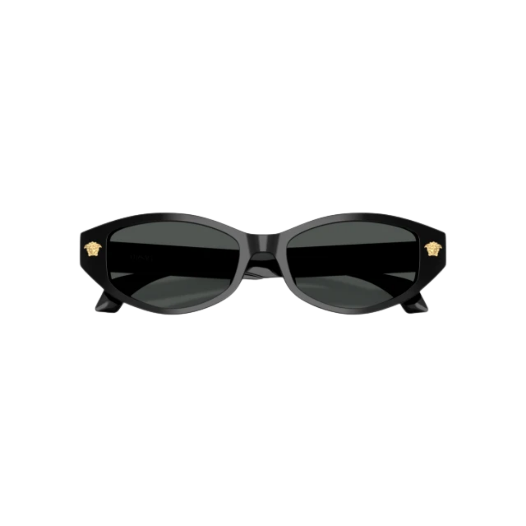Versace VE4512D Black Oval Medusa Sunglasses