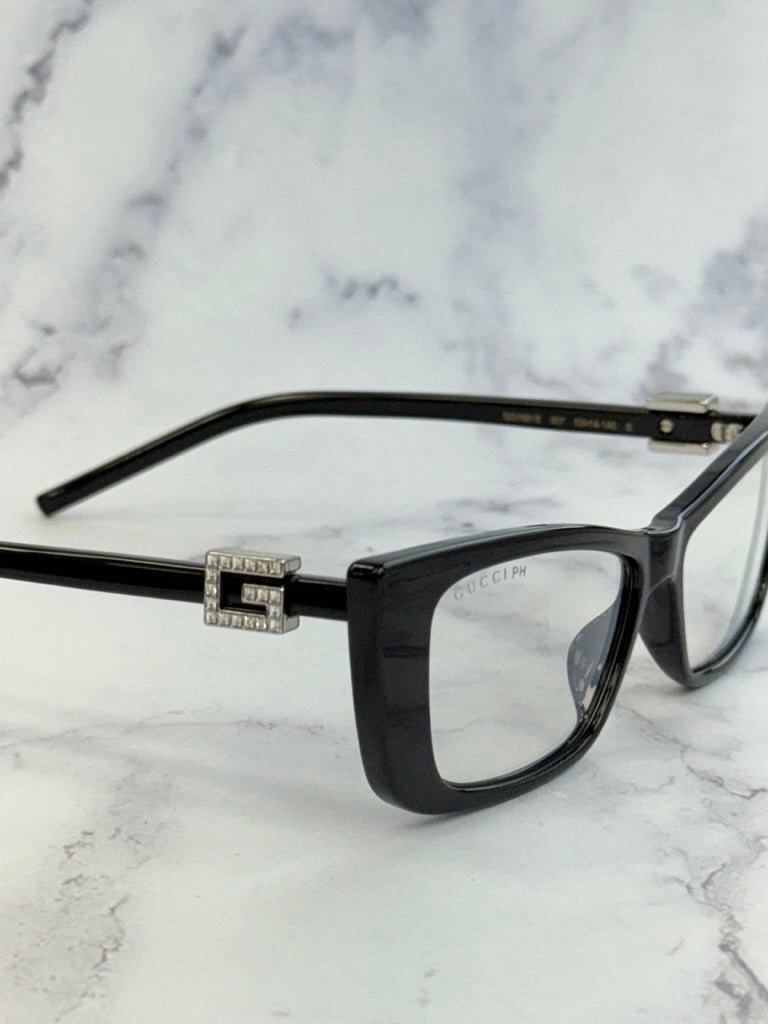 Gafas de sol negras con mariposa y logo Marmont de Gucci GG0765SA