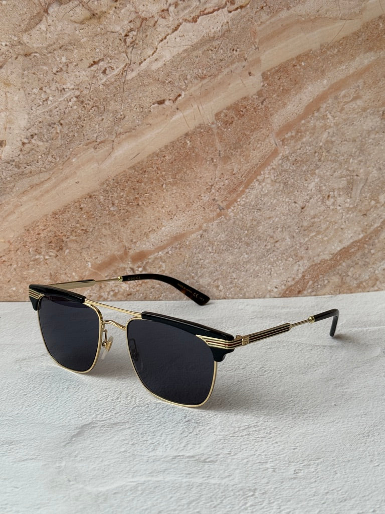 Gafas de sol de aviador doradas Gucci GG1288SA