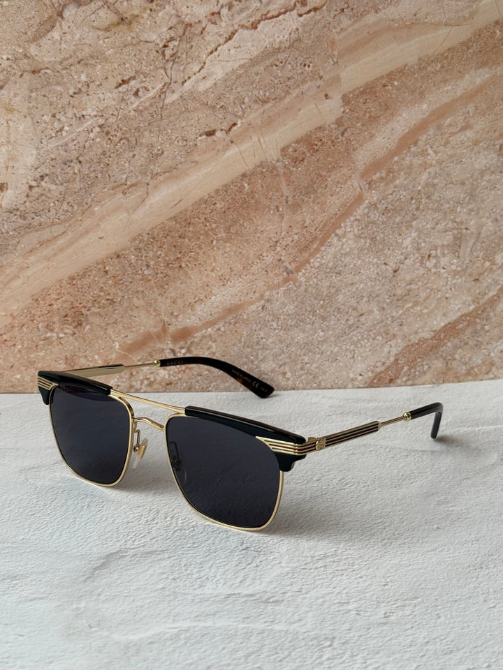 Gafas de sol de aviador doradas Gucci GG1288SA